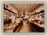 Caldwell Fidler in his store in Davidson (in the space where Toast is now) ~1915