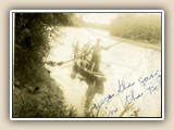 Fun at the Catawba River one Sunday near Babe Stillwell's store (1936). 